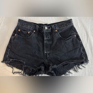 Signature by Levi Strauss Black Jean Shorts